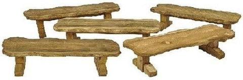 Rustic Wood Bench Seating-Children's Wooden Seating, Forest School & Outdoor Garden Equipment, Nature Learning Environment, Seating, Stock-Learning SPACE