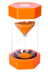 Medium Sand Timer - 10 Minutes (Orange)-AllSensory, Back To School, Classroom Resources, Discontinued, Educational Classroom Materials, Educational Play, Maths, Playlearn, Primary Maths, PSHE, Sand Timers & Timers, Schedules & Routines, Seasons, Sensory Seeking, Stock, Time, Visual Sensory Toys-Learning SPACE