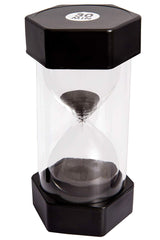 Medium Sand Timer - 30 Min. (Black)-AllSensory, Early Science, Early Years Maths, Maths, Planning And Daily Structure, Playlearn, Primary Maths, PSHE, Sand Timers & Timers, Schedules & Routines, Sensory Seeking, Stock, Time, Visual Sensory Toys-Learning SPACE