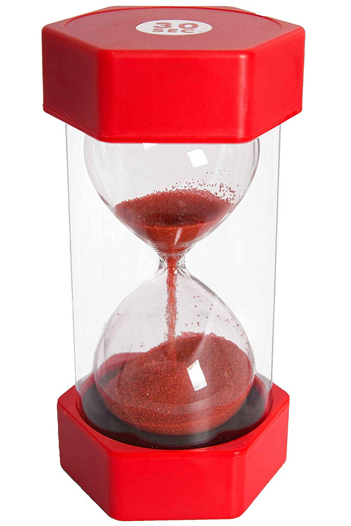 Medium Sand Timer - 30 Sec. (Red)-AllSensory, Early Science, Early Years Maths, Maths, Planning And Daily Structure, Playlearn, Primary Maths, PSHE, Sand Timers & Timers, Schedules & Routines, Sensory Seeking, Stock, Time, Visual Sensory Toys-Learning SPACE