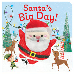 Santa’s Big Day Chunky Finger Puppet Book-Christmas, Christmas 2024, Early Reading Books, Early Years Books & Posters, Featured, Puppets & Theatres & Story Sets, Tactile Toys & Books-Learning SPACE