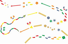 Sensory Path - Active Play Floor-ADD/ADHD, Additional Need, Gross Motor and Balance Skills, Helps With, Matrix Group, Movement Breaks, Neuro Diversity, Planning And Daily Structure, Sensory Flooring, Sensory Paths-Primary Colours-Learning SPACE