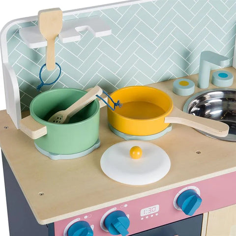 Simply Scandi Play Kitchen-Classroom Resources, Educational Play, Imaginative Play, Kitchens & Shops & School, Play Food, Role Play-Learning SPACE