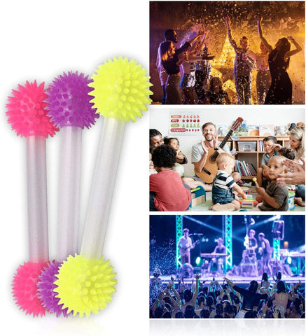 Spikey Light up Double Baton-AllSensory, Cause & Effect Toys, Core Range, Down Syndrome, Helps With, Playlearn, Sensory Light Up Toys, Sensory Seeking, Stock, Visual Sensory Toys-Learning SPACE