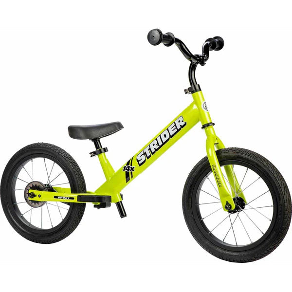 Strider 14x Sport Balance Bike-Balance Bikes, Classroom Resources, Early Years. Ride On's. Bikes. Trikes, Educational Play, Ride & Scoot, Ride On's. Bikes & Trikes, Strider Bikes-Green-Learning SPACE