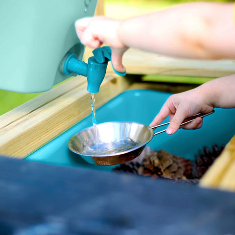 TP Deluxe Wooden Mud Kitchen-Forest School & Outdoor Garden Equipment, Imaginative Play, Kitchens & Shops & School, Messy Play, Mud Kitchen, Outdoor Sand & Water Play, Playground Equipment, Stock, TP Toys-Learning SPACE