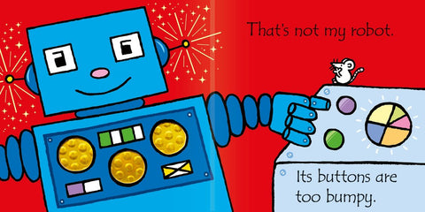 That's not my Robot... Book-Baby Books & Posters, Early Years Literacy, Stock, Tactile Toys & Books, Usborne Books-Learning SPACE