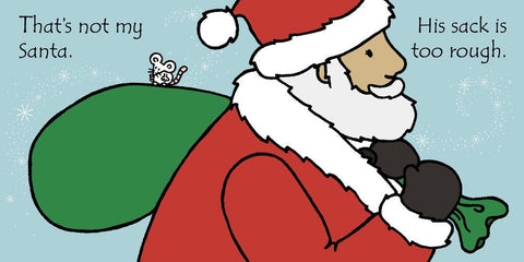 Thats not my Santa... Book-AllSensory, Baby Books & Posters, Christmas, Early Years Literacy, Helps With, Seasons, Sensory Seeking, Stock, Tactile Toys & Books, Usborne Books-Learning SPACE