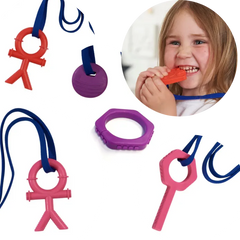 The Chewbuddy™ Mix 6 Packs-Chewing, Oral Motor & Chewing Skills, Sensory Seeking, Teether-Candy (Pink & Purple)-Learning SPACE