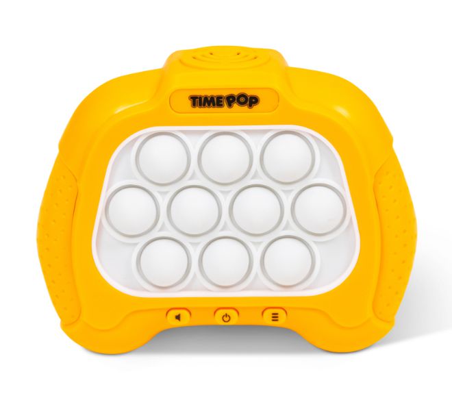 Time Pop Light Up Push Popper Game-Fidget, Fine Motor Skills, Pocket money, Push Popper, Squishing Fidget, Toys for Anxiety-Learning SPACE