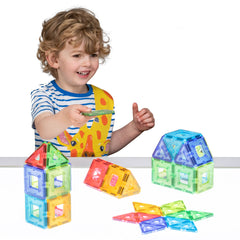 Translucent KinderMag Starter Set-Engineering & Construction, Gifts For 1 Year Olds, Light Box Accessories, Polydron, S.T.E.M-Learning SPACE