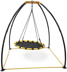 UFO Round Nest Swing with Frame V3-ADD/ADHD, JumpKing, Neuro Diversity, Outdoor Swings, Stock, Teen & Adult Swings-Learning SPACE