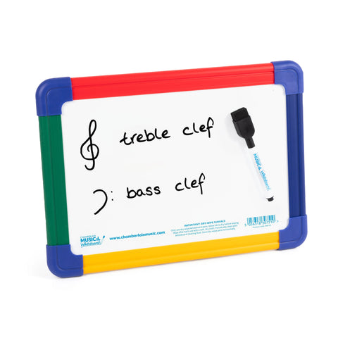 Chamberlain Music Magnetic A4 Mini dry-wipe Whiteboard-Classroom Packs, Music, Music Class Pack-Learning SPACE