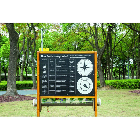 Weather Station-Early Science, Forest School & Outdoor Garden Equipment, Garden Game, Nature Learning Environment, Playground Equipment, Playground Wall Art & Signs, S.T.E.M, World & Nature-Learning SPACE