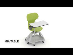 Mia Student Chair with Table-Classroom Chairs, Dyslexia, Learning Difficulties, Movement Chairs & Accessories, Neuro Diversity, Seating, Wellbeing Furniture-Learning SPACE