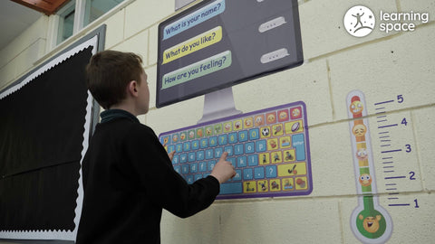 Mindfulness Sensory Path (Walls)-Additional Need, Calmer Classrooms, Classroom Displays, Helps With, Mindfulness, Movement Breaks, Playground Wall Art & Signs, PSHE, Sensory Paths, Social Emotional Learning, Stock-Learning SPACE